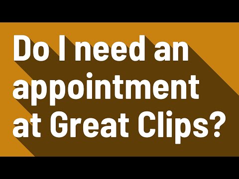 Does Great Clips Take Appointments