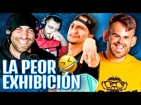 😵 LA PEOR EXHIBICIÓN de ERRECÉ y HANDER 🤣 *RISA ASEGURADA* | Reacción ft. MR. EGO | Aka Soen