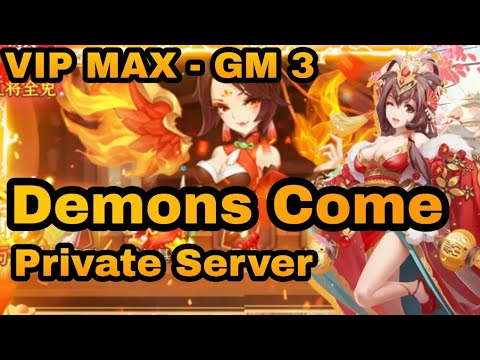 Demons Come Private Server Vip Max & GM 3 - Idle Game Private Server