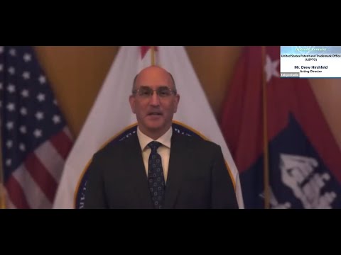 Trilateral Symposium on IP & Environmental Issues -Opening Remark (USPTO Acting Director Hirshfeld)