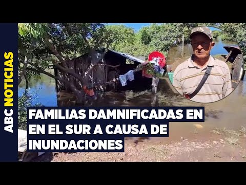 Ayolas: afectados por desborde de arroyo claman ayuda de Yacyretá y la SEN