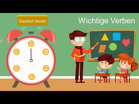 wichtige Verben mit Beispielen