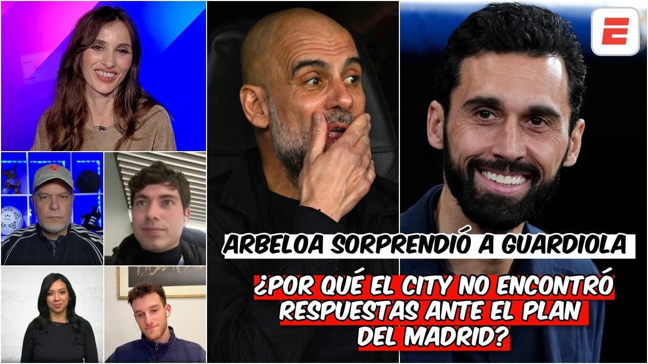 GOLPE TÁCTICO de ARBELOA a GUARDIOLA. REAL MADRID LE PASÓ POR ENCIMA al MANCHESTER CITY | Exclusivos