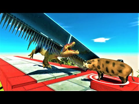 SPIKE BLADE ROTATION TRAP animal revolt battle simulator