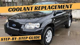 Ford Maverick Coolant replacement / Cooling System Bleeding