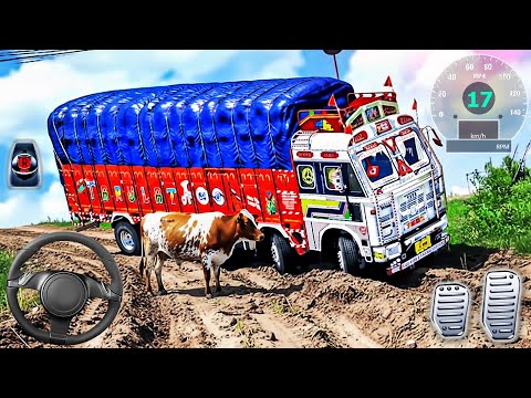 Offroad Transport Truck Drive - Heavy Mountain Cargo Truck Driver - Android GamePlay