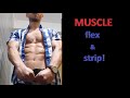 Dress shirt MUSCLE strip!