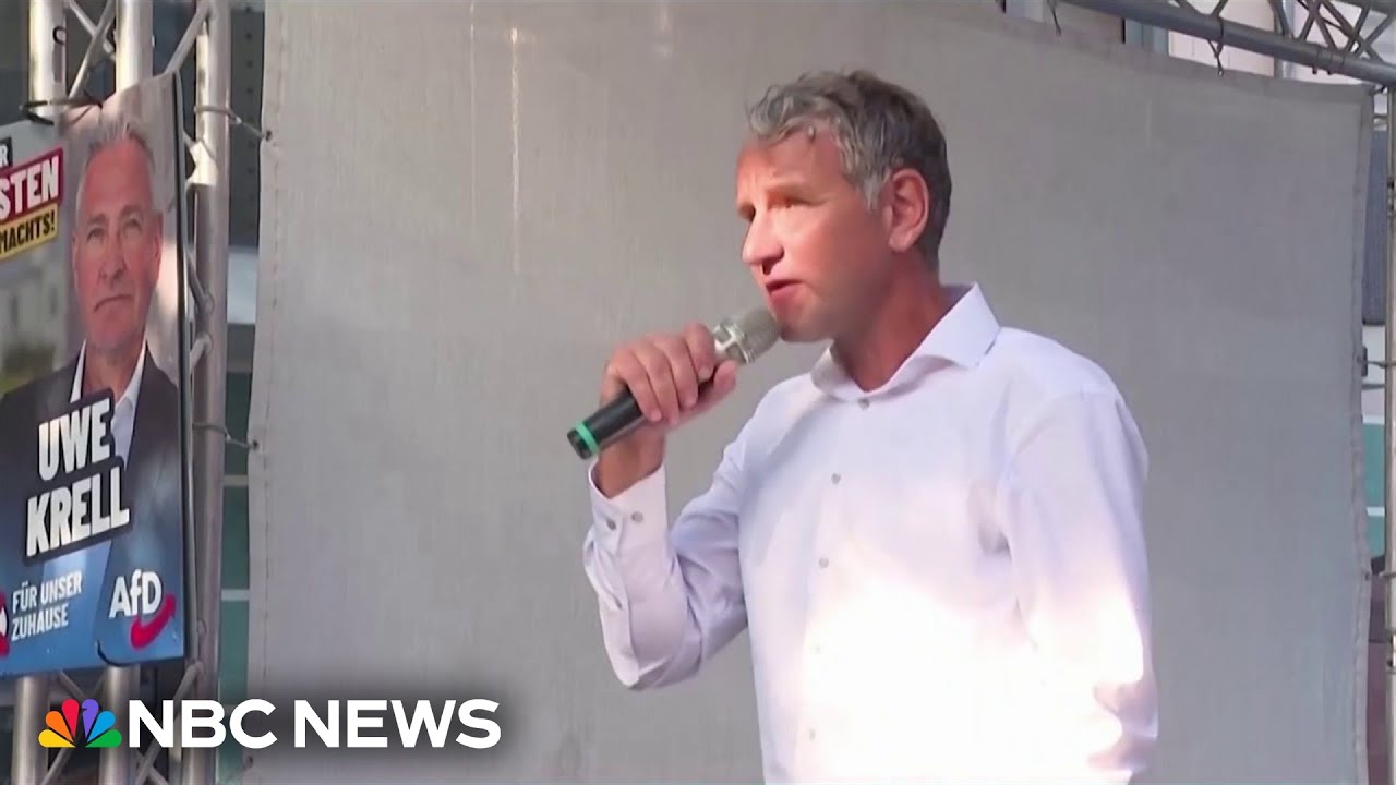 German far-right party wins state election for the first time since the Nazis