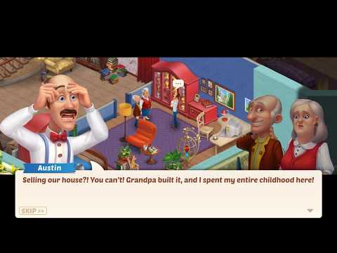 HOMESCAPES GAMEPLAY LEVEL 8