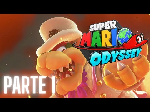 Super Mario Odyssey - Reino Sombrero - Mundo 1 - Walktrough - 2024 - Nintendo Switch