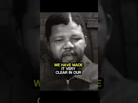 Nelson Mandela First Ever TV Interview