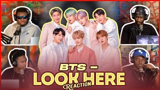 Download lagu BTS - Look Here (방탄소년단 - 여기 봐) [Color Coded Lyrics/Han/Rom/Eng/가사] | Reaction mp3