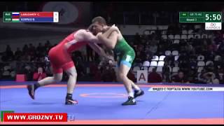 Чемпион мира по греко-римской борьбе Чингиз Лабазанов провел мастер-класс для начинающих спортсменов