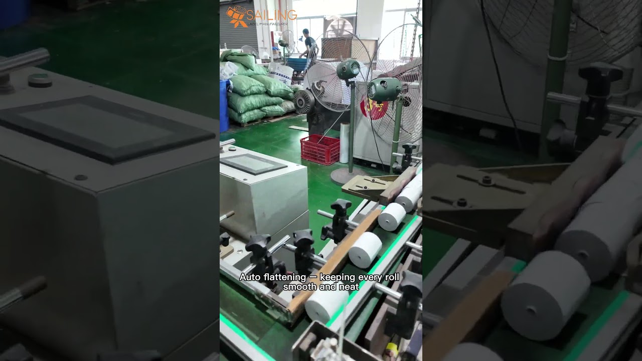 How Thermal Star Labels Are Made | Professional Label Production by Sailing Label