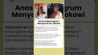 Anas Urbaningrum: Jokowi Berhasil Kelola Isu Ijazah Palsu Bertahun-tahun