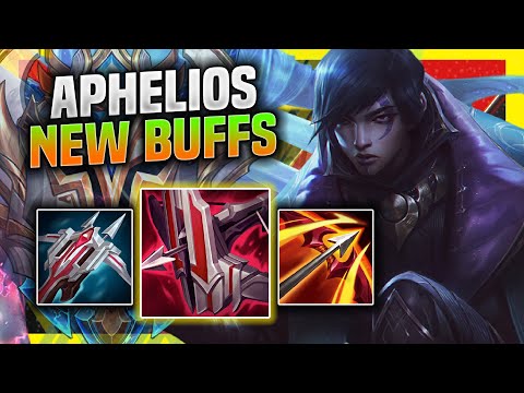 KOREAN CHALLENGER TRIES APHELIOS WITH NEW BUFFS! - Korean Challenger Plays Aphelios ADC vs Ezreal!
