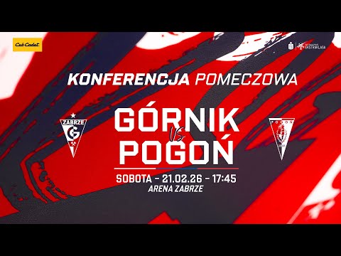 Konferencja pomeczowa Górnik v Pogoń