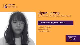 2026 Warwick PS Interpretive Reading Senior Preliminary Round | Jiyun Jeong