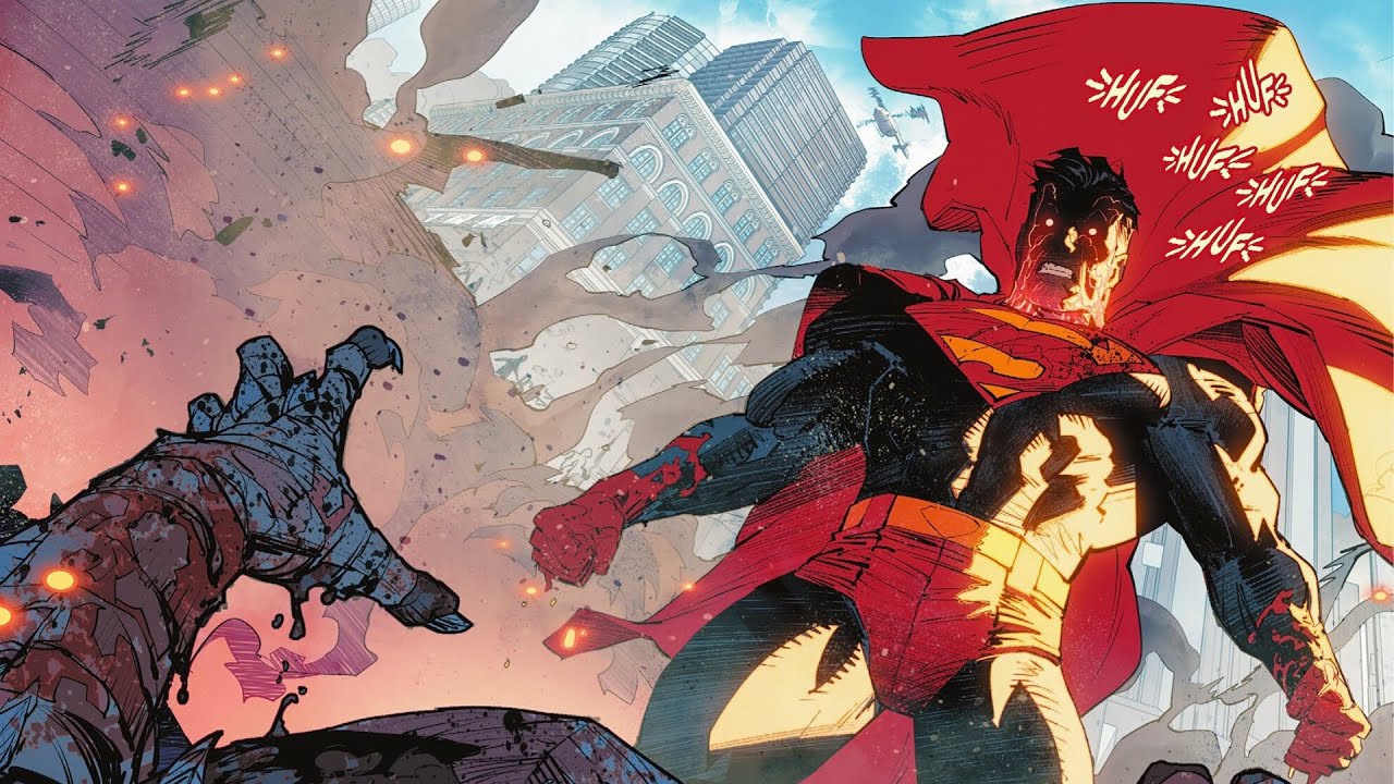 Superman loses control