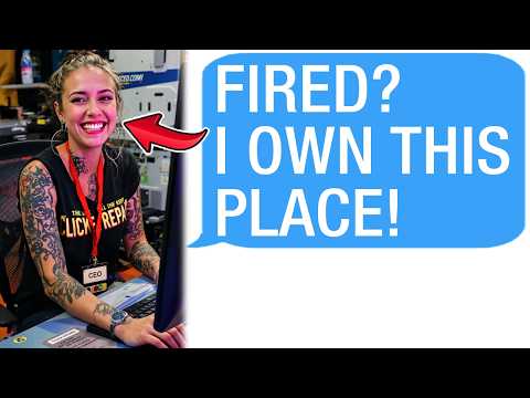 Karen Customer Fires Me, Calls 911, I Own The Company! - r/IDOWorkHereLady
