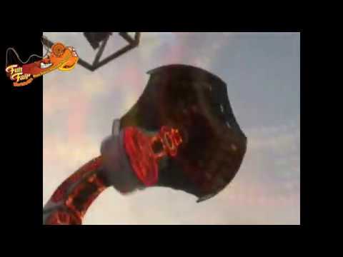 Iconic Thrilling Ride FLYING CIRCUS at Cranger Kirmes Herne 2004 🇩🇪