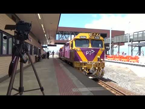Steam Rail Train And Vline N classes And VL24 On Geelong Line