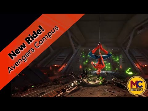 ON-RIDE VIDEO -  NEW Spider-Man Ride "WEB SLINGERS" at Disney California Adventure!