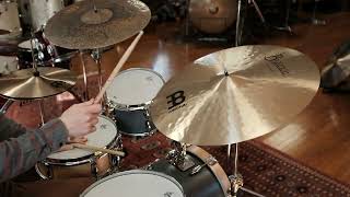 Video thumbnail for Meinl 22" Byzance Traditional Extra Hammered Ride 2819g by Wood & Weather Drum Shop