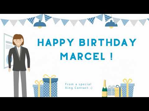 Happy Birthday Marcel ! (07. Januar- Office Jazz Version)