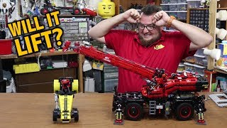 How Much Can the New LEGO Technic Crane Lift?