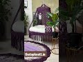 Macrame Swing Hammock Craft Product Manufacturer Home Decor India The Top Knott