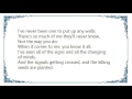 Clint Black - You Know It All Lyrics