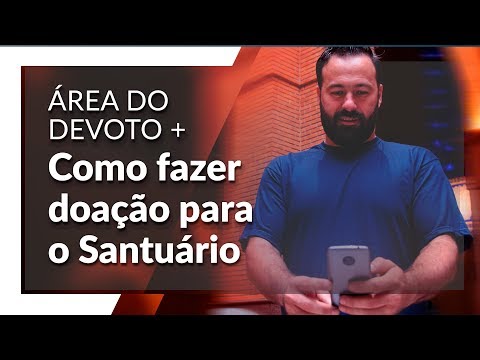 Como faço para realizar uma doação para o Santuário Nacional?