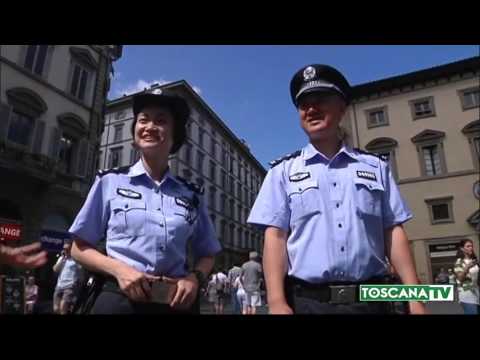 2017-06-07 FIRENZE - SICUREZZA_ ARRIVATI TRE AGENTI POLIZIA CINESI