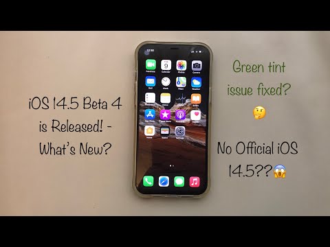 iOS 14.5 Beta 4 is Released! - What's New?