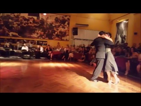 Diego Quispe y Marina Alcalde con Orquesta Color Tango