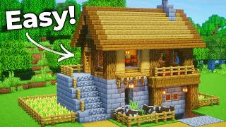 Download lagu ⛏️ Minecraft : Survival STARTER House 🏡 [ Build Tutorial for Survival ] mp3