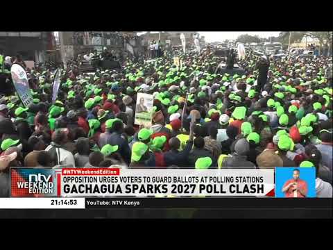 Gachagua tells Murkomen that Kenyans will guard their votes after voting in 2027
