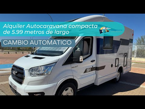 Alquiler Autocaravana Automática Compacta 5,99 m — 3 Plazas