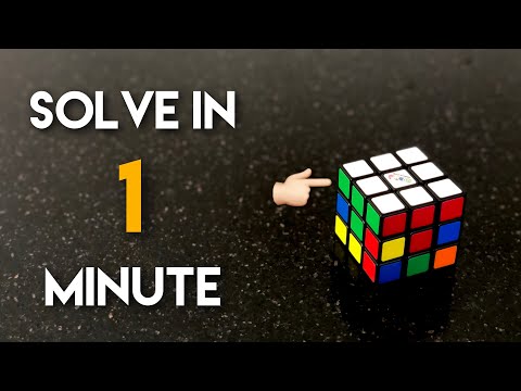 How to Solve a Rubik’s Cube in 1 Minute