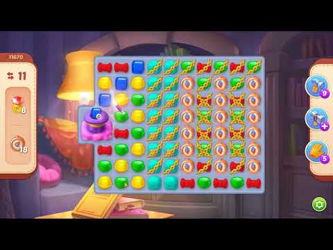 Homescapes Level 11670 No Boosters Gameplay #Bubunka