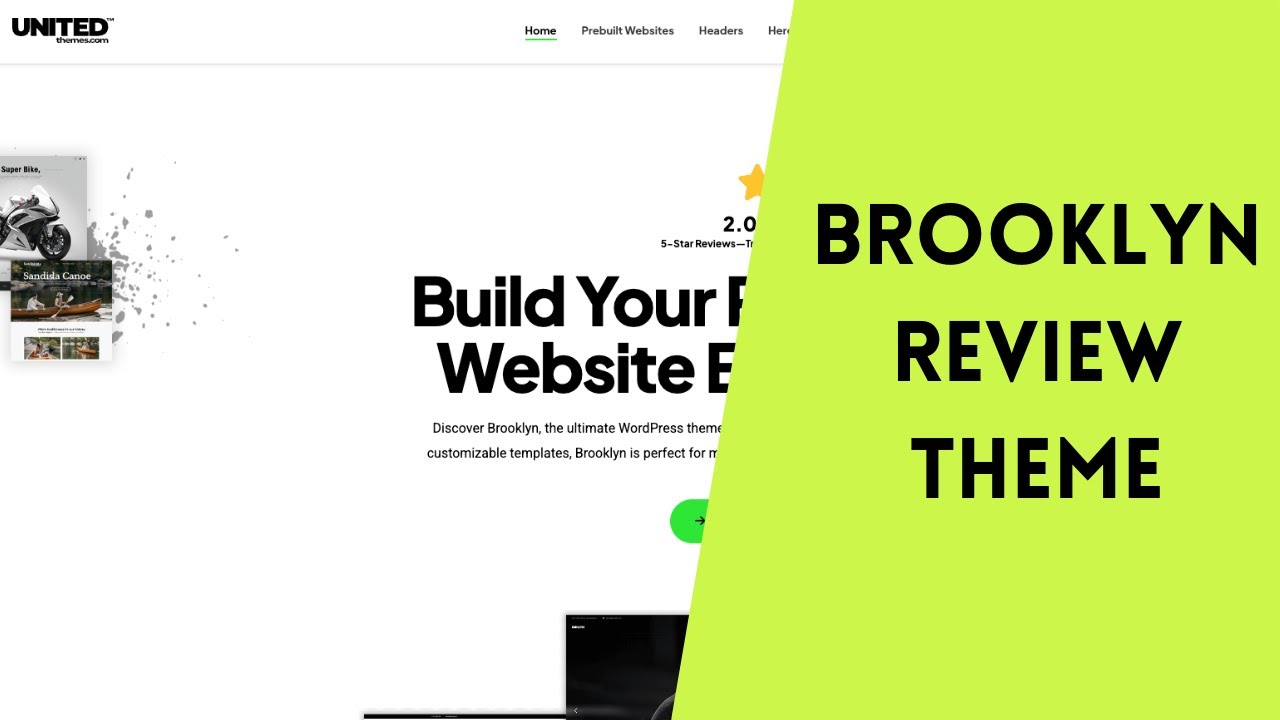 🥇 BROOKLYN THEME REVIEW | BROOKLYN WORDPRESS THEME