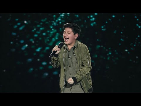 Aleksandre Zazarashvili - All By Myself (Celine dion cover) Voice Of Kids Ukraine