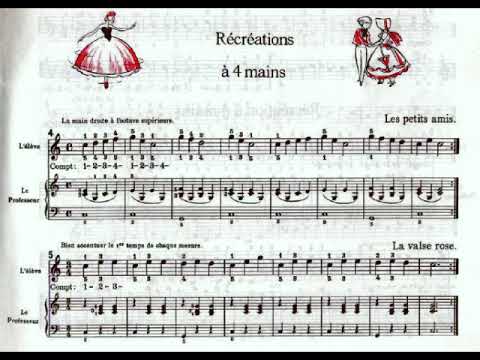 La Méthode Rose - Les Petits Amis (récréation à quatre mains )