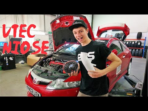 FINALLY installing the HKS intake on my Civic Type R