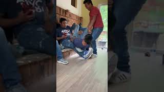 Agarrando el ganso