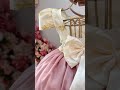 Vestido Infantil Marfim C/ Rose Pérolas Renda Realeza
