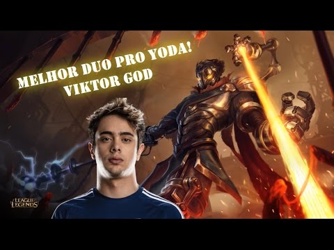 MELHOR DUO PRO YODA! Viktor mid GOD! - SORTEIO DE RP pros inscritos!!!
