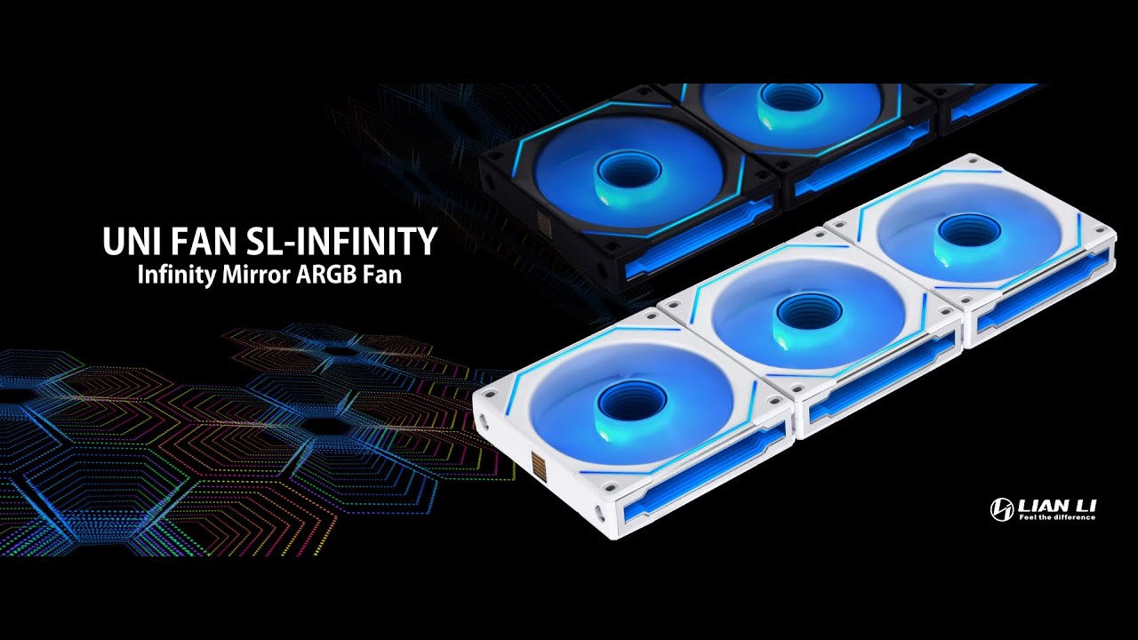 Lian-Li UNI SL140 INF Addressable RGB Black 140mm Fan | OcUK Lian-Li UNI SL140 INF Addressable RGB Black 140mm Fan | OcUK