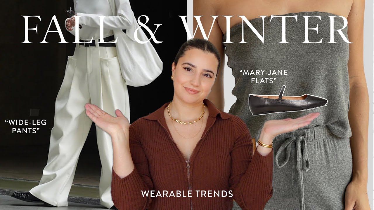 WHAT I'LL BE WEARING THIS FALL & WINTER + WISHLIST: TRENDS I'M LOVING